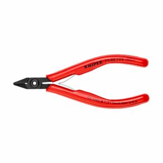 Cleste Sfic pentru instalatii electronice, taiere ultraperformanta, 125mm, maner plastic, O 1,3 mm, KNIPEX 75 02 125