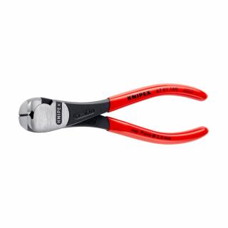 Cleste taietor frontal de forta, maner plastic, 160mm,  KNIPEX 67 01 160