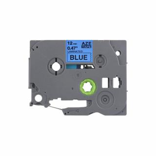 Etichete Aimo TZe-531 compatible Brother TZe-531 12mm x 8m negru albastru