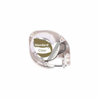 Etichete compatibile Dymo Letratag auriu transparent 12mm x 4m AIMO S0721530 DY12267