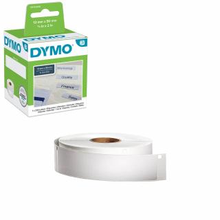 Etichete  dosare suspendate 12 x 50 mm albe DYMO LabelWriter  LW 99017 S0722460