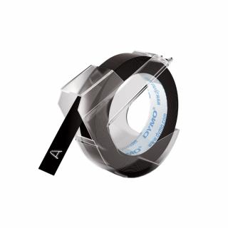 Etichete embosabile DYMO Omega 9mm x 3m negru S0898130 S0847720 S0847730 520109
