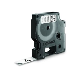 Etichete industriale Durable 12mm x 5.5m negru alb  DYMO D1 1978364