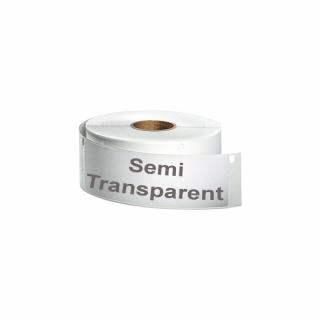 Etichete  plastic semitransparent  36 x 89 mm  DYMO LabelWriter LW 99013 S0722410