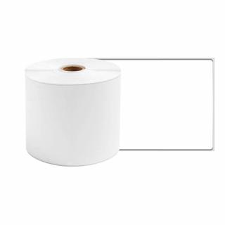 Etichete termice ecusoane carduri mari 53 mm x 8 m neadezive plastic alb pentru imprimanta AIMO Phomemo M200 M220