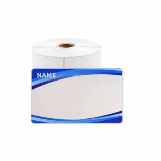 Etichete termice scolare 50 x 30 mm plastic model Name albastru pentru imprimanta AIMO Phomemo M110 M200 M220 230 etichete