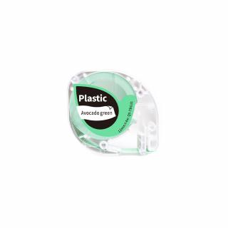 Etichete universale 12mm x 4m plastic verde Q5-TBG31 91204 S0721640