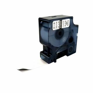 Etichete vinil alb  19mm  x 5.5m compatibile Dymo 18445