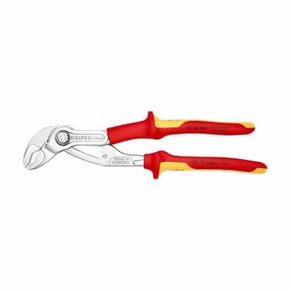 KNIPEX Cleste Cobra VDE High-tech reglabil 250 mm pentru instalatori, dispozitiv autoblocare 8726250