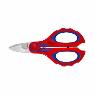 KNIPEX Foarfeca universala electricieni, sertizare ferule, maner multicomponent, 160 mm, 95 05 10 SB