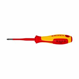 KNIPEX Surubelnita VDE, 187 mm, cap in cruce, 1000 V, 98 25 01 SL