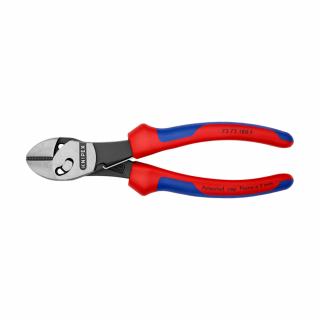 KNIPEX TwinForce, Cleste Sfic, taiere ultraperformanta cu arc de deschidere, 180mm, maner multicomponent, O 5,5 mm, KNIPEX 73 72 180 F