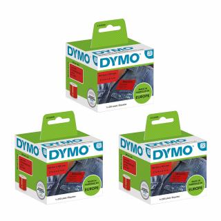 Set 3 Etichete curierat mari DYMO LabelWriter 54 x 101 mm rosu DYMO LW 2133399 S0722430 99014