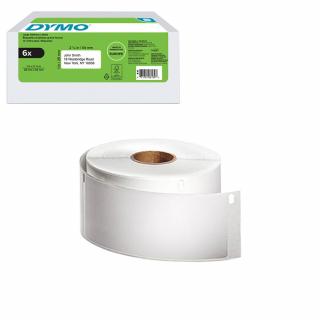 Set 6 Etichete adrese retur DYMO LabelWriter 25 x 54 mm DYMO LW 11352 2177563 2177564 S0722520