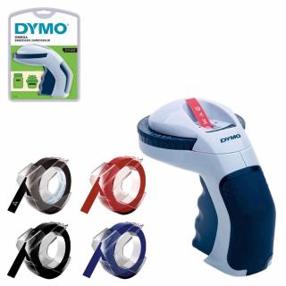 Set Aparat embosat DYMO Omega si in total 4 role etichete Omega DY12748 S0717930