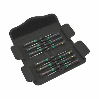 Set de surubelnite Wera Kraftform Micro 12 Universal 1 pentru aplicatii electronice 12 piese 05073675001