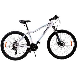 Bicicleta mountainbike dama Omega Camille 27.5  , cadru 44cm, alb - RESIGILATA