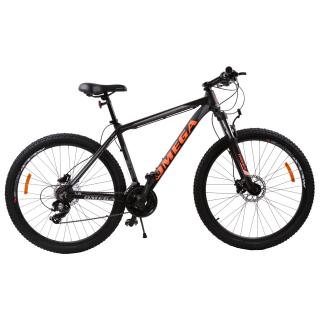 Bicicleta mountainbike Omega Duke 27.5  , cadru 49cm, frana hidraulica pe disc, negru portocaliu