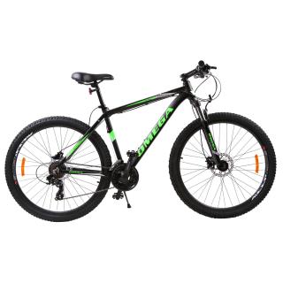 Bicicleta mountainbike Omega Legion 27.5  , cadru 49cm, frana hidraulica pe disc, negru verde