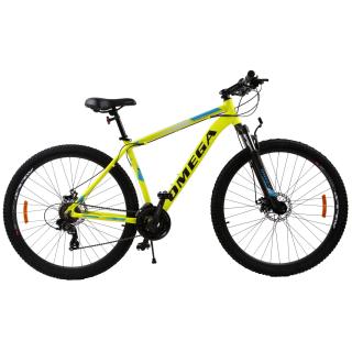 Bicicleta mountainbike Omega Thomas 27.5   , cadru 49 cm, galben - Resigilata