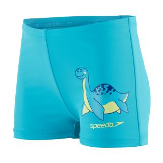 Boxeri inot baieti Speedo Placement albastru galben