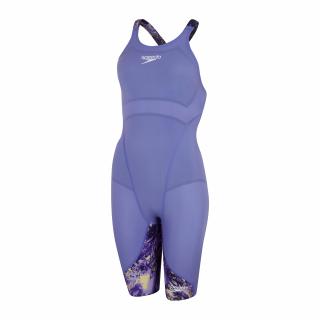 Costum inot femei Speedo LZR KneeSkin mov verde