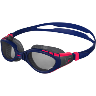 Ochelari inot adulti Speedo Futura Biofuse Flexiseal Polarised Triathlon bleumarin rosu