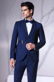 Costum de ginere Albastru Sposo