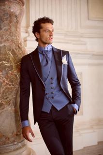 Costum de mire Albastru