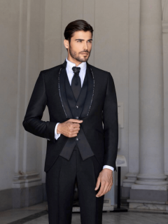 Costum de mire Negru Matese
