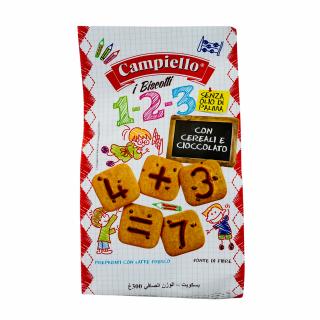 BISCUITI CAMPIELLO CEREALI E CIOCCOLATO 300G