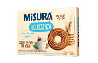 BISCUITI MISURA SENZA ZUCCHERO YOGURT 400G