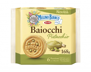 BISCUITI MULINO BIANCO BAIOCCHI PISTACCHIO 168G
