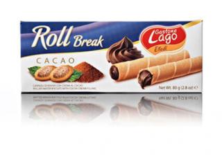 CANNOLI ROLL BREAK CACAO 80G