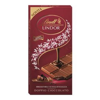 CIOCOLATA LINDT TAVOLETTA DOPPIO CIOCCOLATO 100GR
