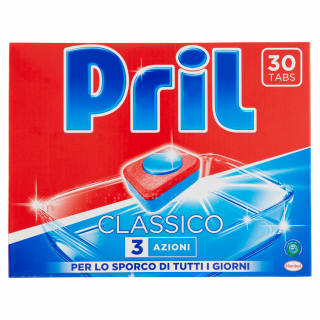 Detergent Vase Tabs Pril Classico 30Buc Cutie