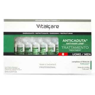 LOTIUNE DE PAR VITALCARE ANTICADERE BARBATI 10X6ML