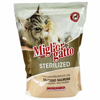 MANCARE DE PISICI MIGLIORGATTO cu somon 800G