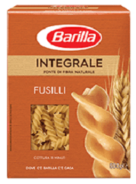 PASTE BARILLA INTEGRALE FUSILLI 500G