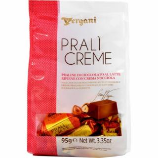 Praline ciocolata VERGANI CU CREMA DE ALUNE 95G