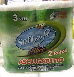 PROSOAPE HARTIE SOFT ALICE 2 ROLE