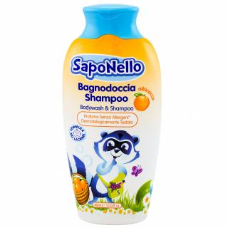 Sampon Pentru Copii Saponello Albicocca 400ml