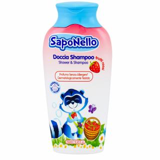 Sampon Pentru Copii Saponello Frutti Rossi Idratante 250ml