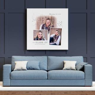 Tablou Canvas personalizat colaj de 3 poze Liceu