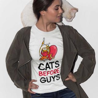 Tricou Cats before guys