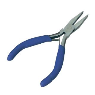 Cleste mini pentru electronisti cu varf lung plat Mannesmann 10806, 120 mm