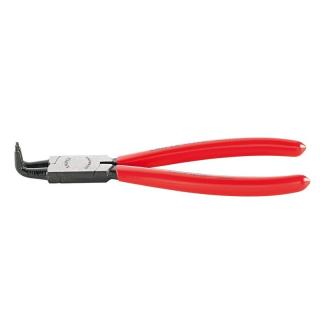 Cleste profesional de inchidere cu varfuri indoite pentru inele de siguranta Knipex 44 21 J11, 130 mm