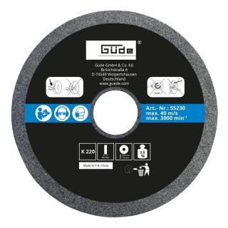 Disc abraziv pentru sistem de ascutire GNS 250 VS Gude 55230, O250x12x50 mm, granulatie K220