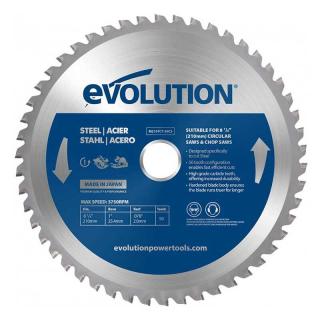 Disc pentru fierastrau circular, taiere otel moale Evolution M210TCT-50CS-0935, O210 x 25.4 mm, 50 dinti