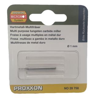 Freza din  carbura de tungsten  Micromot Proxxon 28758, O1 mm